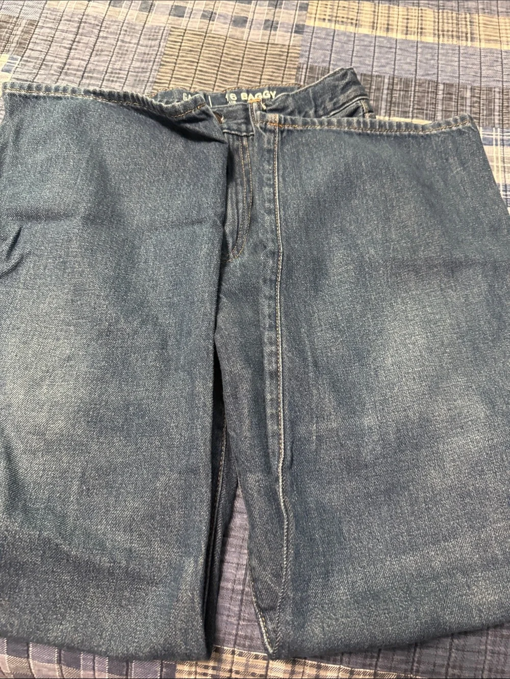 Boys GAP Baggy Dark Blue Denim Jeans